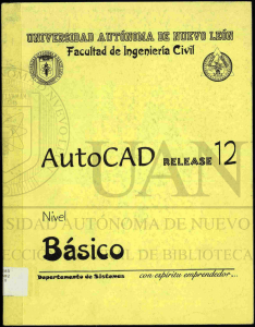 AutoCAD - Universidad Autónoma de Nuevo León