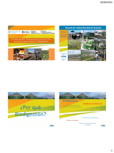 Curso Provincial de Biogas 2015