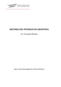 historia del petróleo en argentina