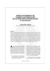 MODELO DE DESARROLLO DE COMERCIO ELECTRÓNICO B2C
