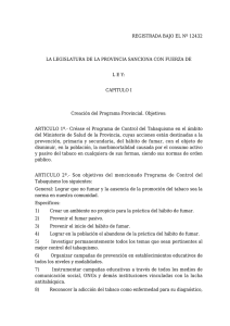 Ley Nº 12432/2005 - Gobierno de Santa Fe