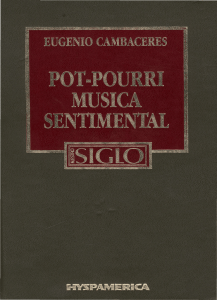 Pot-pourri musical sentimental - Biblioteca Virtual Miguel de Cervantes