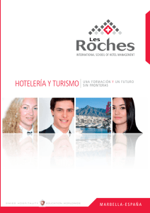 hotelería y turismo - Les Roches Marbella International School of