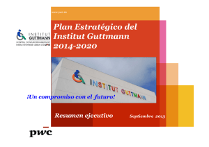 Plan Estratégico del Institut Guttmann 2014-2020