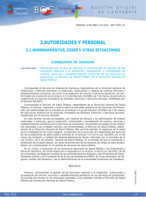 Resolución por la que se autoriza la encomienda de gestión de las