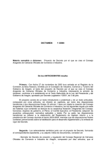 dictamen /2003 - Gobierno de Aragón