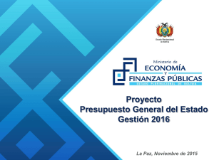 Diapositiva 1 - Ministerio de Economía y Finanzas