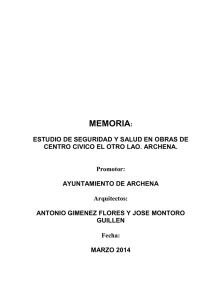 743 ESS Memoria - Ayuntamiento de Archena
