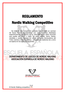 Reglament de competicio - Nordic Walking