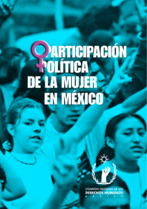 Participación Política de la Mujer en México