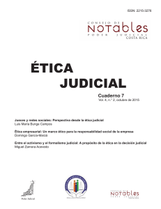 ética judicial - Poder