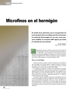 Microfinos en el hormigón - Biblioteca CChC