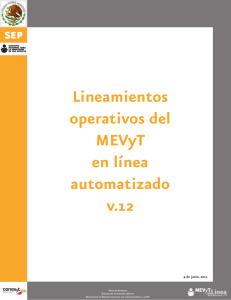 Lineamientos operativos del MEVyT en línea automatizado v.12