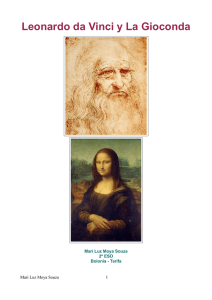 Leonardo da Vinci y La Gioconda