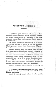 florentino ameghino - Revistas de la Universidad Nacional de