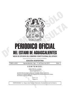 Código de Ética - Gobierno del Estado de Aguascalientes