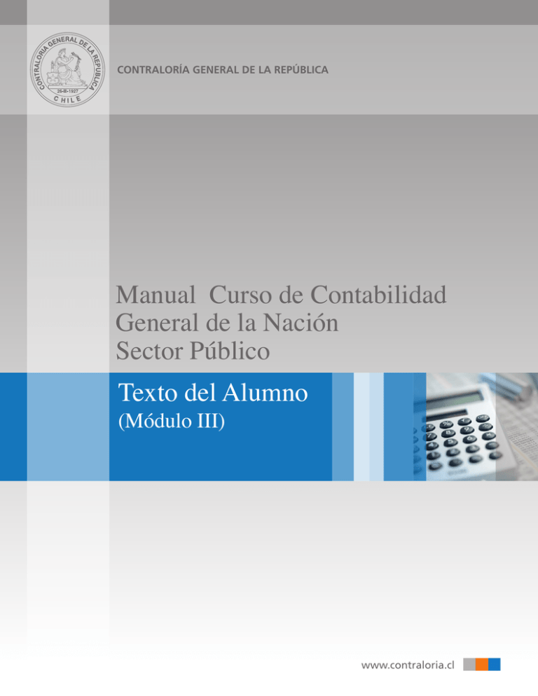 Manual Curso De Contabilidad General De La Naci N Sector P Blico