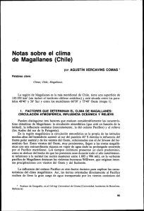 Notas sobre el clima de Magallanes (Chile)