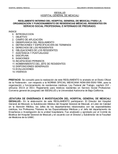 Reglamento Interno - Hospital General de Mexicali