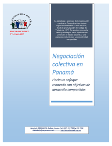 Negociación colectiva en Panamá - Centro de Información de las