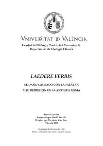 laedere verbis - Roderic - Universitat de València