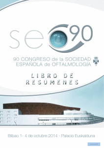 Libro de resúmenes - Sociedad Española de Oftalmología