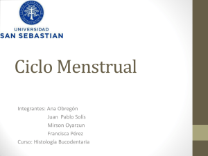 Ciclo Menstrual - histologiabucodentaria
