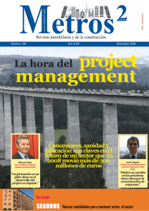 Especial project management en la revista Metros2