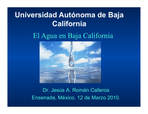 El agua en Baja California - Playas y costas de Ensenada: presente