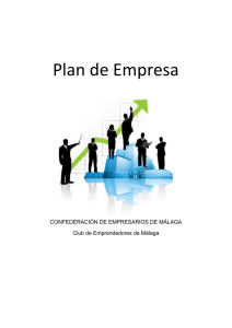 Modelo plan de empresa CEM - Club de Emprendedores de Málaga
