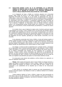 Resolución 2/1996, de 26 de septiembre, de la Dirección General