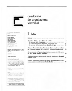 Cuaderno Arquitectura Virreinal 7 - Facultad de Arquitectura