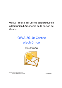 OWA 2010: Correo electrónico