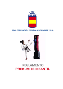 reglamento - Federación Asturiana de Karate