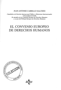 el convenio europeo de derechos humanos