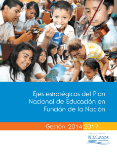 Plan Nacional de Educación en función de la Nación