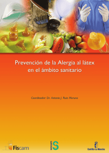 Prevencion de la alergia al latex en el ambito sanitario