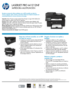 HP - LaserJet Pro M1212nf