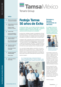Festeja Tamsa 50 años de Exito