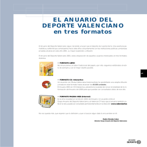 mes - Anuario del Deporte Valenciano | Anuario del Deporte