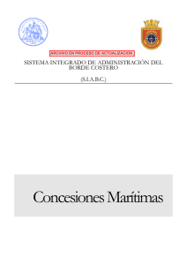 Sistema de Concesiones Marítimas