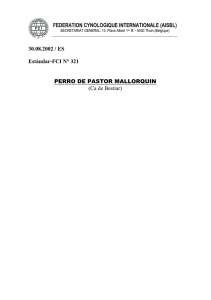 30.08.2002 / ES Estándar-FCI N° 321 PERRO DE PASTOR