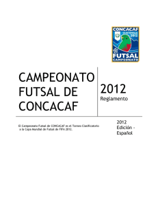CAMPEONATO FUTSAL DE CONCACAF 2012