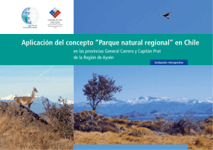 Aplicación del concepto “Parque natural regional” en Chile