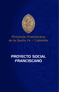 PROYECTO SOCIAL FRANCISCANO