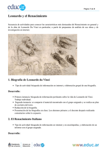 Leonardo y el Renacimiento