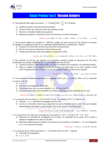 Relación Problemas Tema 8: Movimiento Ondulatorio