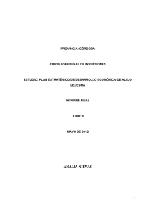 Versión PDF - Inicio - Consejo Federal de Inversiones