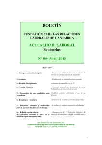 Boletín Abril 2015