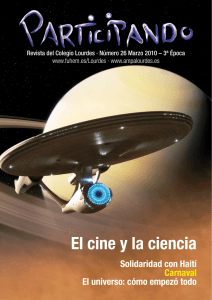 El cine y la ciencia - AFA Colegio Lourdes
